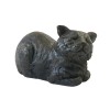 Contented cat urn